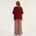 Ensemble rayé large Juliana - Maison Flavigny