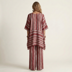 Ensemble rayé en mélange coton-lin Kiara - Maison Flavigny