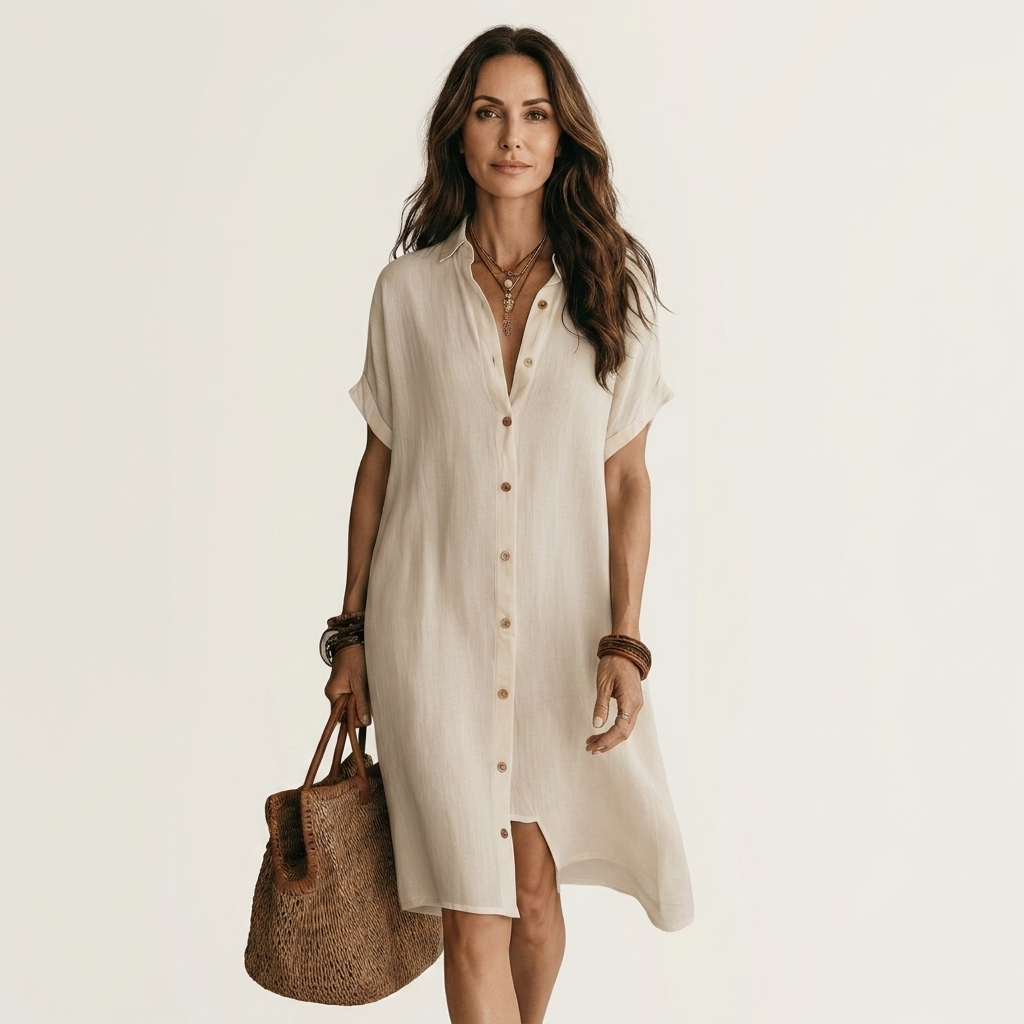 Robe-chemise Nidalie - Maison Flavigny