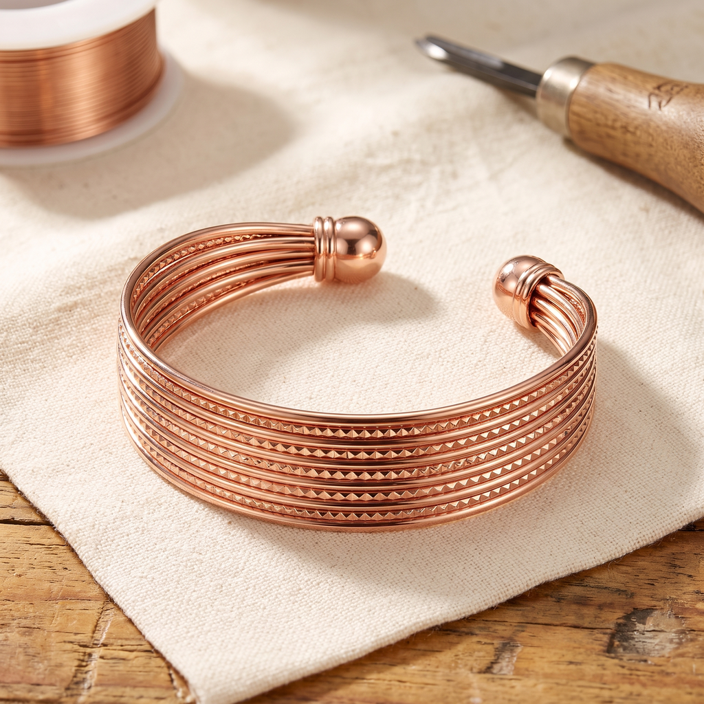 Bracelet en cuivre Swift - Maison Flavigny