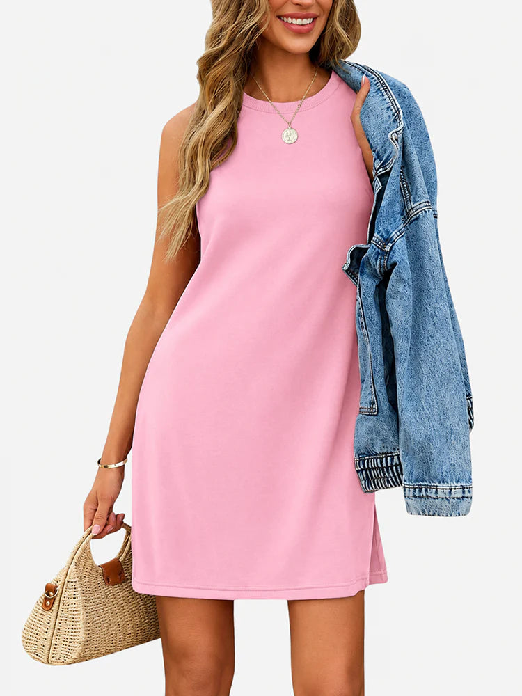 Robe débardeur d'été sans manches
