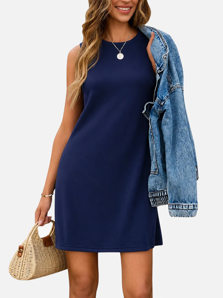 Robe débardeur d'été sans manches