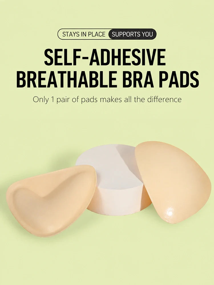 Coussinets push-up adhésifs double face