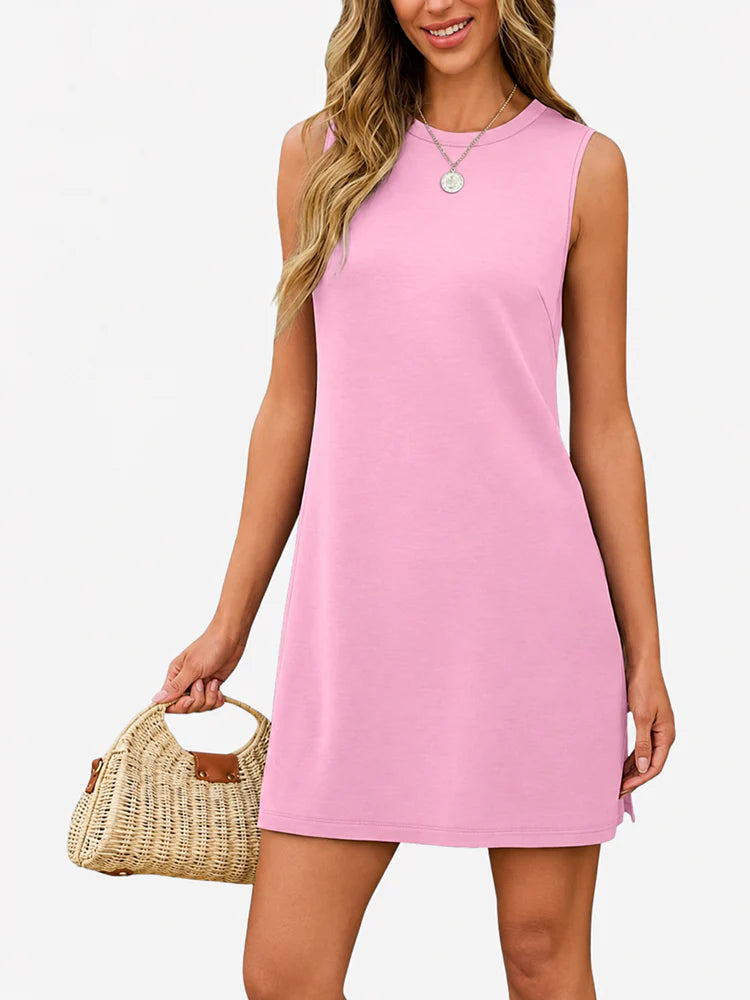 Robe débardeur d'été sans manches