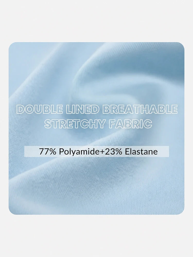 Caraco femme col carré double épaisseur extensible