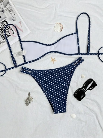 Bikini 2 pièces sexy dos nu à nouer