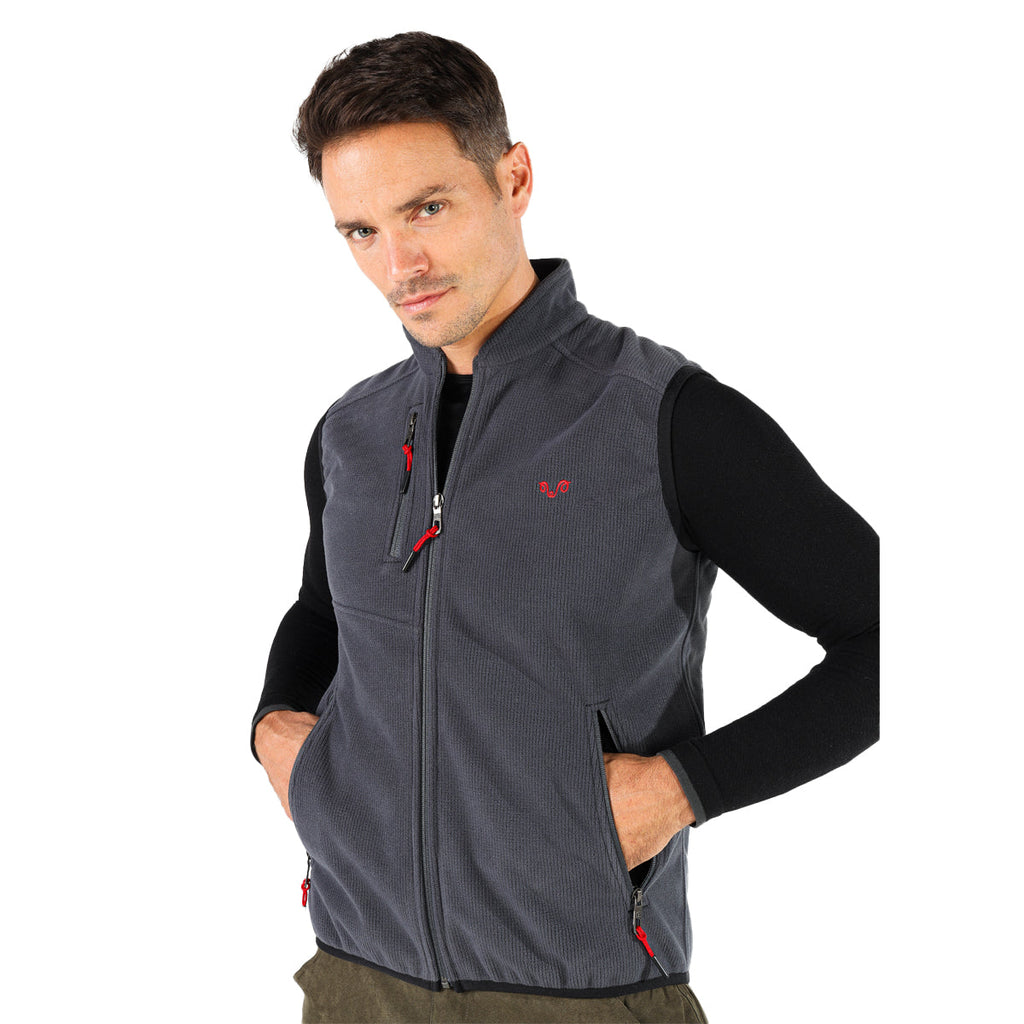 Gilet sans manches en laine mérinos Polarfleece - Maison Flavigny