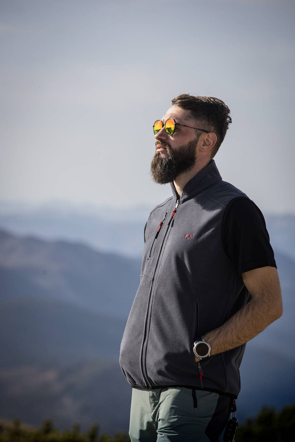 Gilet sans manches en laine mérinos Polarfleece - Maison Flavigny