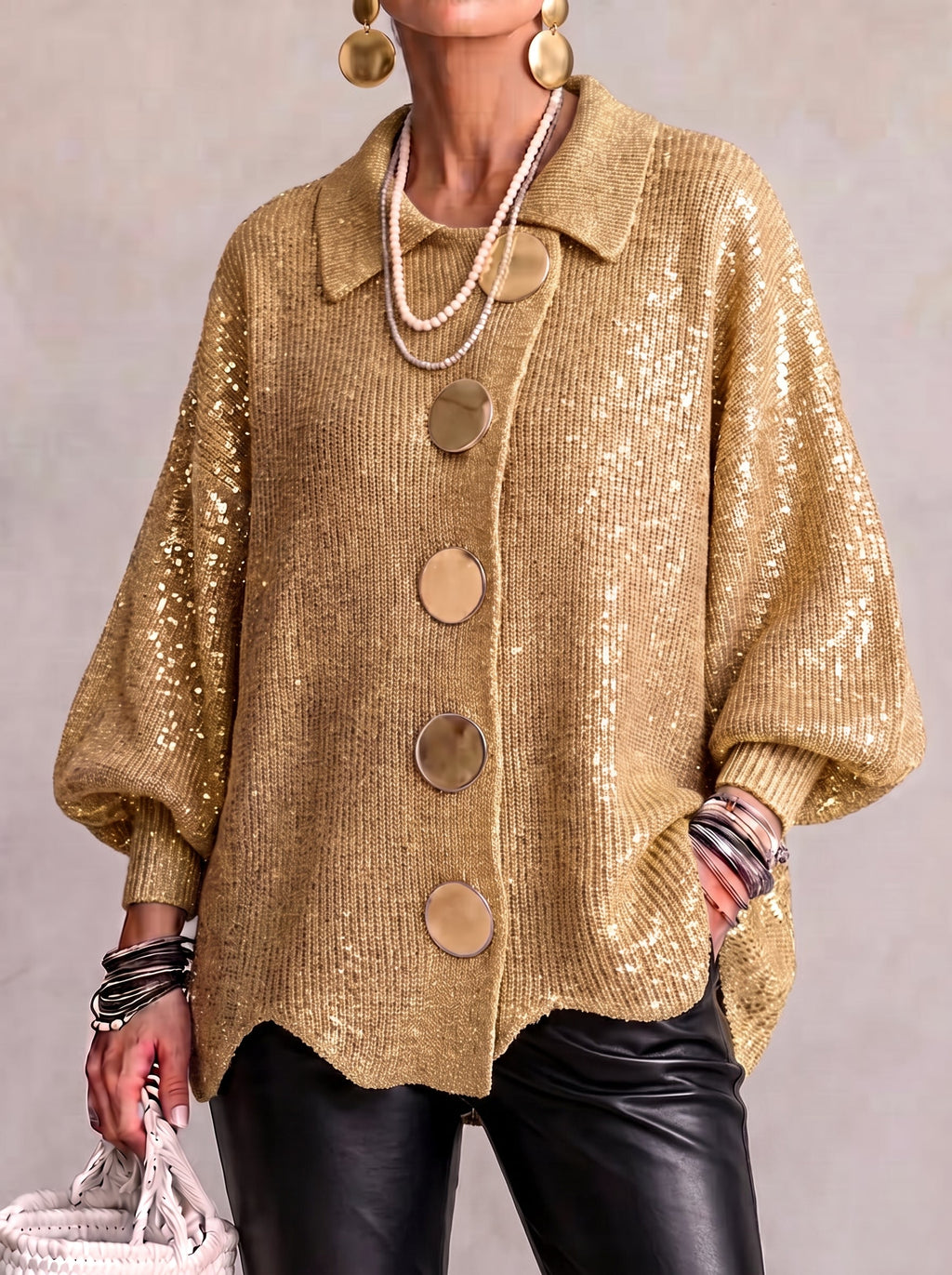 Cardigan oversize Karina - Maison Flavigny