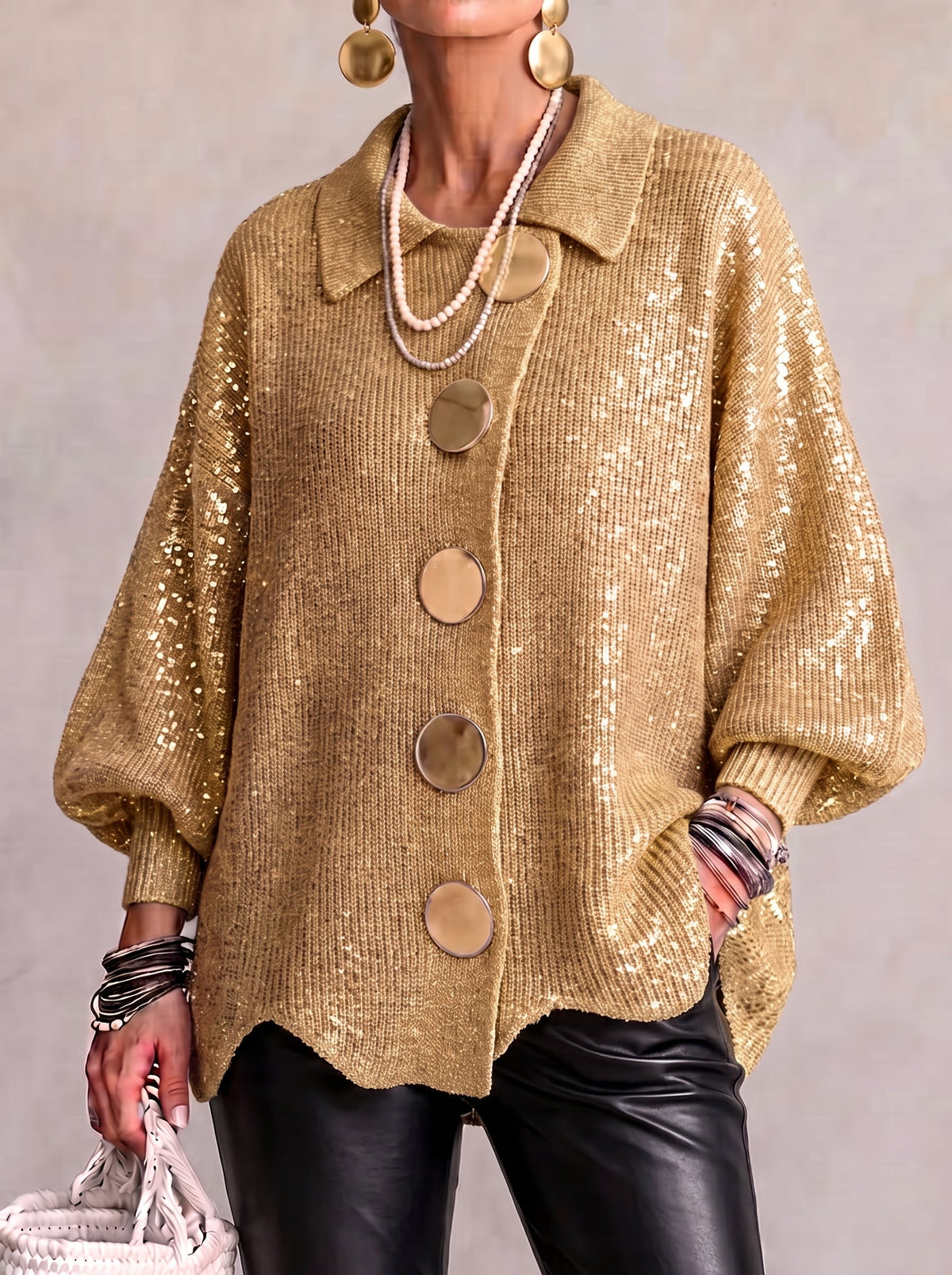 Cardigan oversize Karina - Maison Flavigny