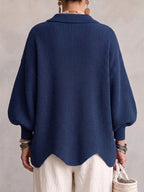 Cardigan oversize Victoire - Maison Flavigny