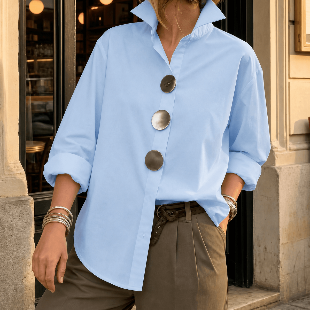 Blouse affirmée Peggy - Maison Flavigny