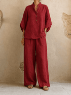 Pantalon large Maribel - Maison Flavigny
