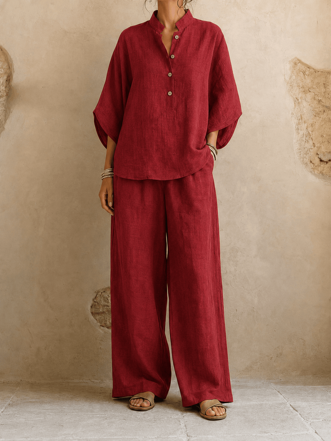 Pantalon large Maribel - Maison Flavigny