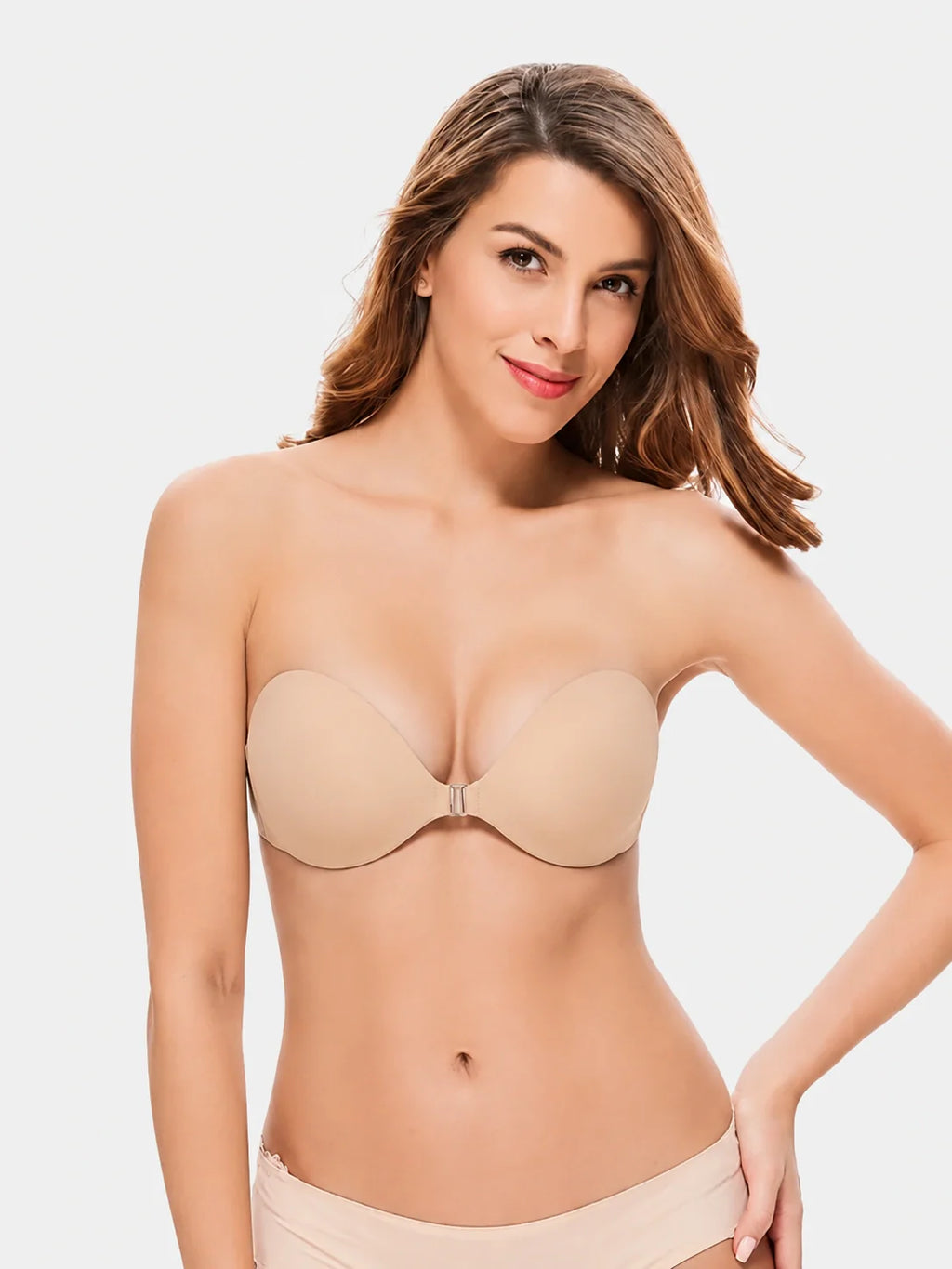 Soutien-gorge adhésif invisible push-up