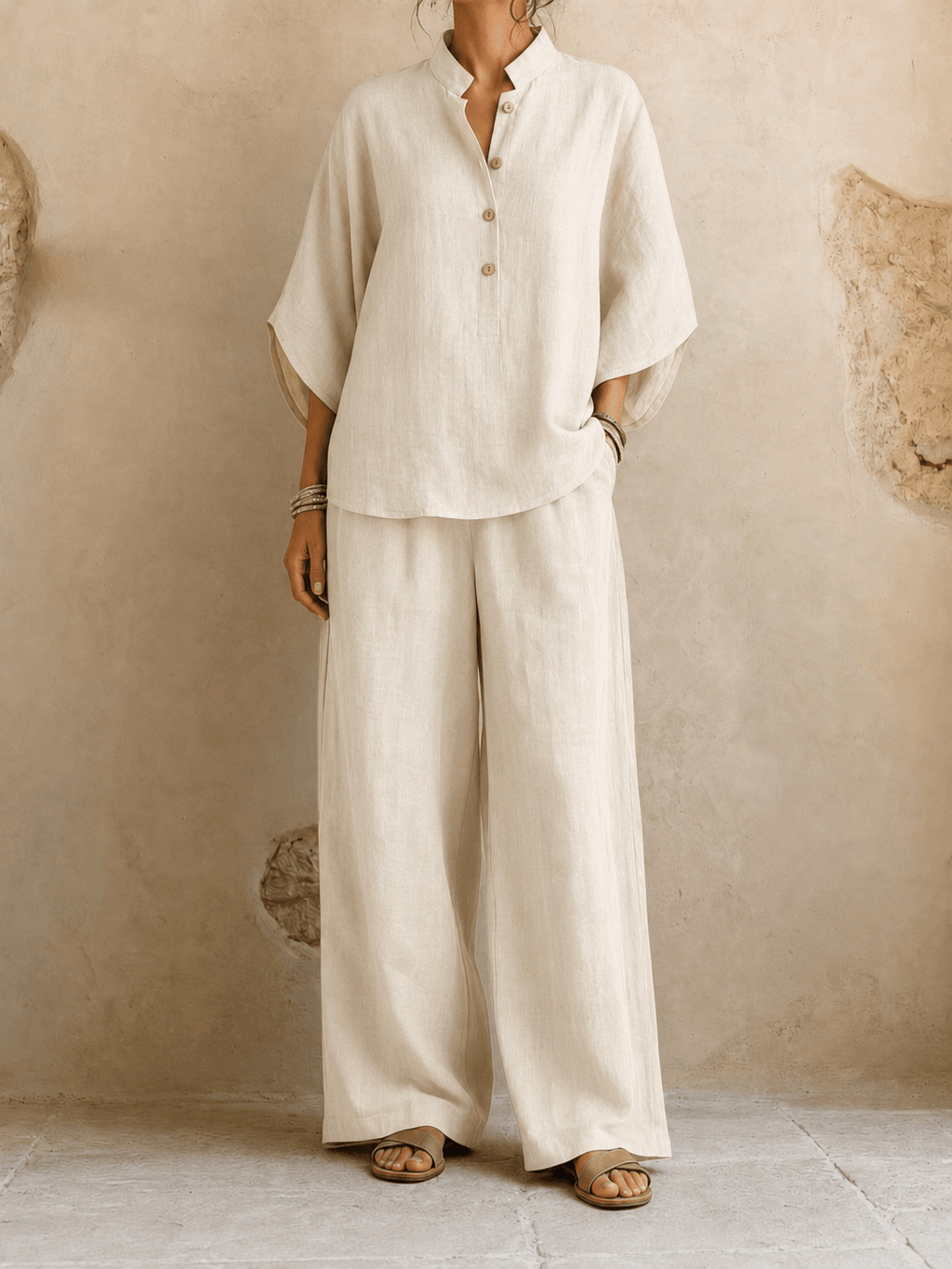 Pantalon large Maribel - Maison Flavigny