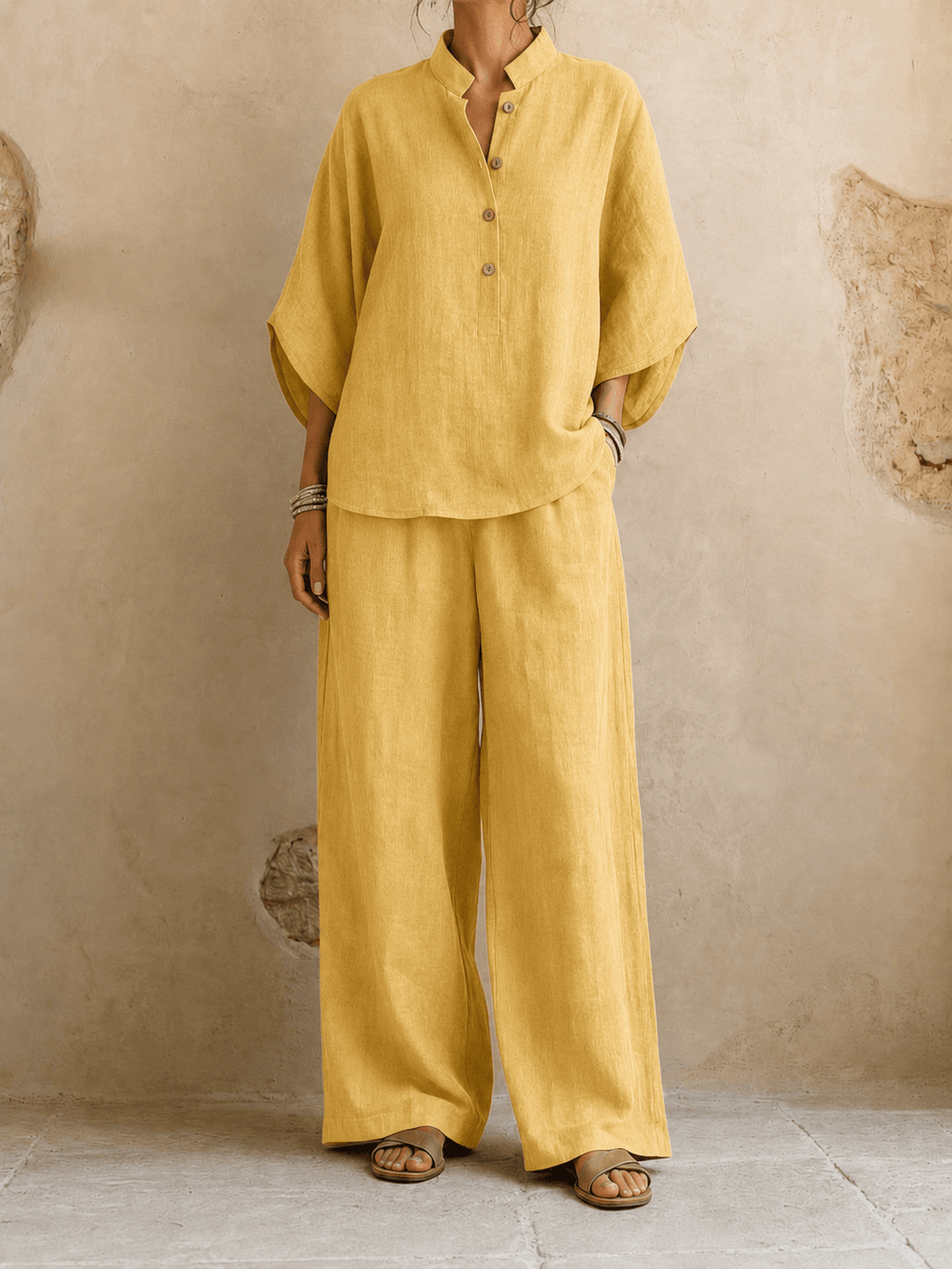 Pantalon large Maribel - Maison Flavigny